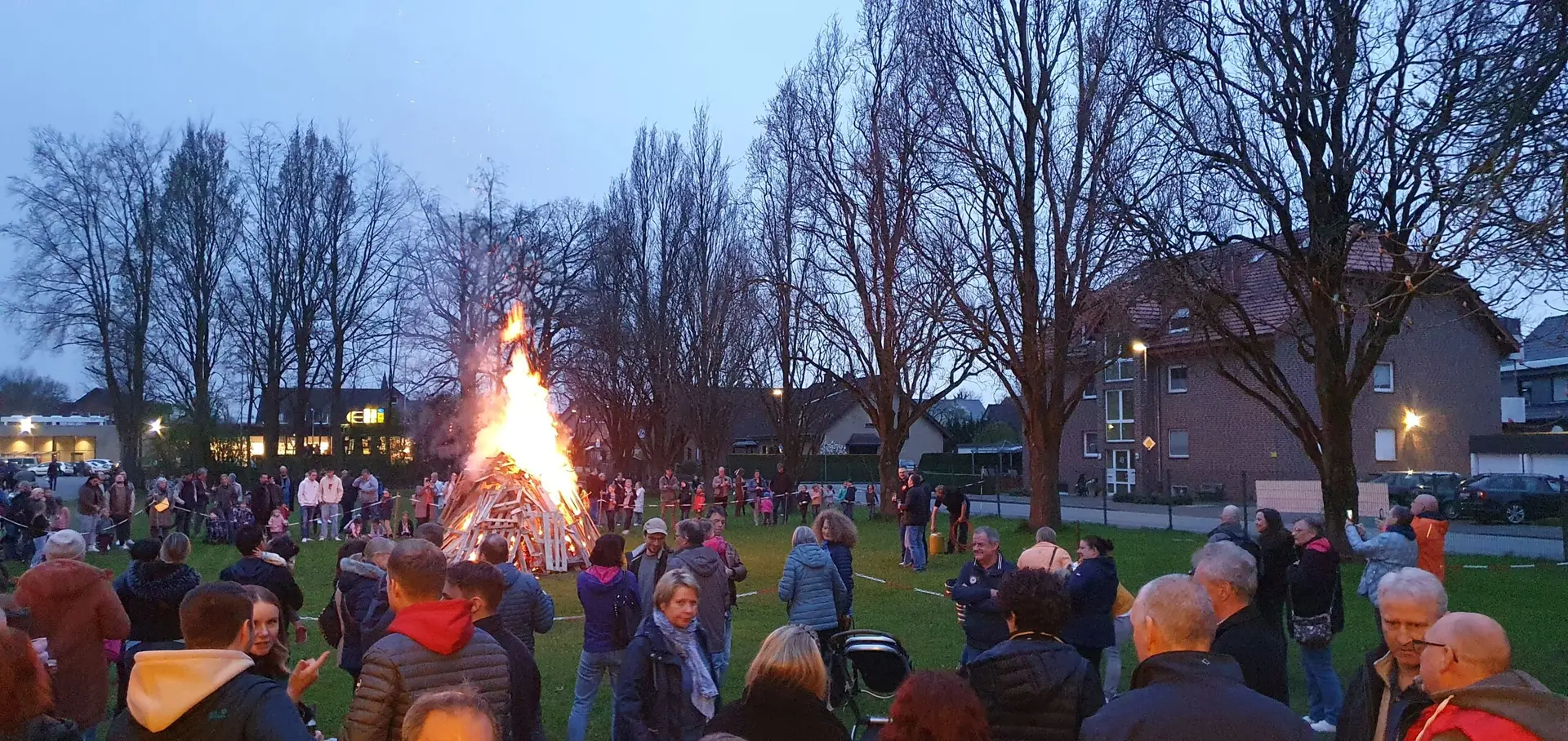 Osterfeuer I.Kompanie